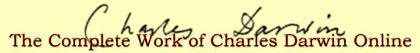 THE COMPLETE WORK OF CHARLES DARWIN ONLINE